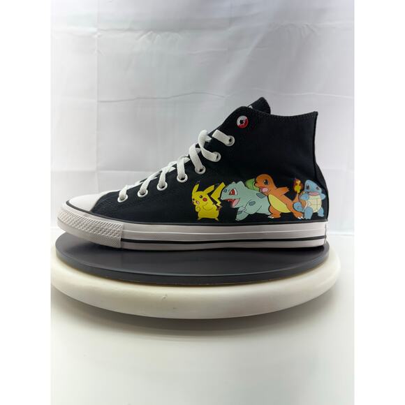 Converse x Pokémon First Partners Chuck Taylor All Star Mens 10 Womens 12 Shoes - Picture 1 of 13